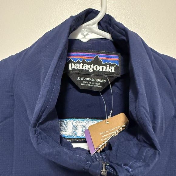 Patagonia NWT Nano-Air Vest in Navy Blue Turtle Embroidered Logo‎ - Picture 2 of 7
